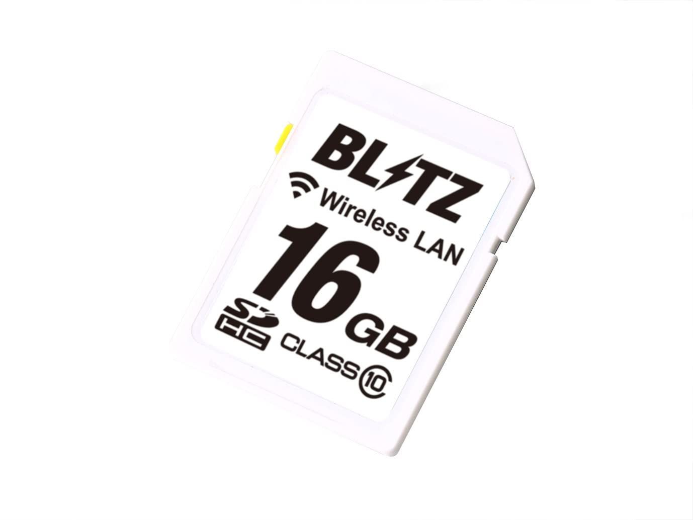 LASER 無線LAN内蔵SDHCカードTL402R ブリッツ(BLITZ)レーダー探知機用Touch-BRAIN BWSD16-TL402R