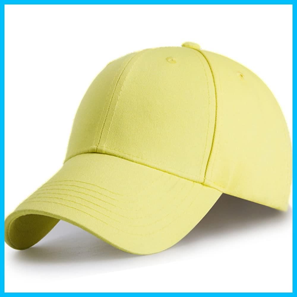 無地 男女兼用 帽子 深めタイプ 計算された美シルエット 大きいサイズ レディース UVカット メンズ ベースボールキャップ キャップ 綿100％ バロット
