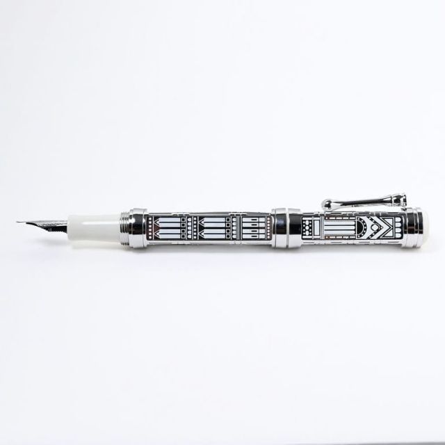 サンティーニ SANTINI 万年筆 ジョットタワー ホワイト×シルバー 日本未発売 世界 88本 筆記具 MADE IN ITALY サンティニ 父の日 WWW_OPDRERGINERDOGAN_COM