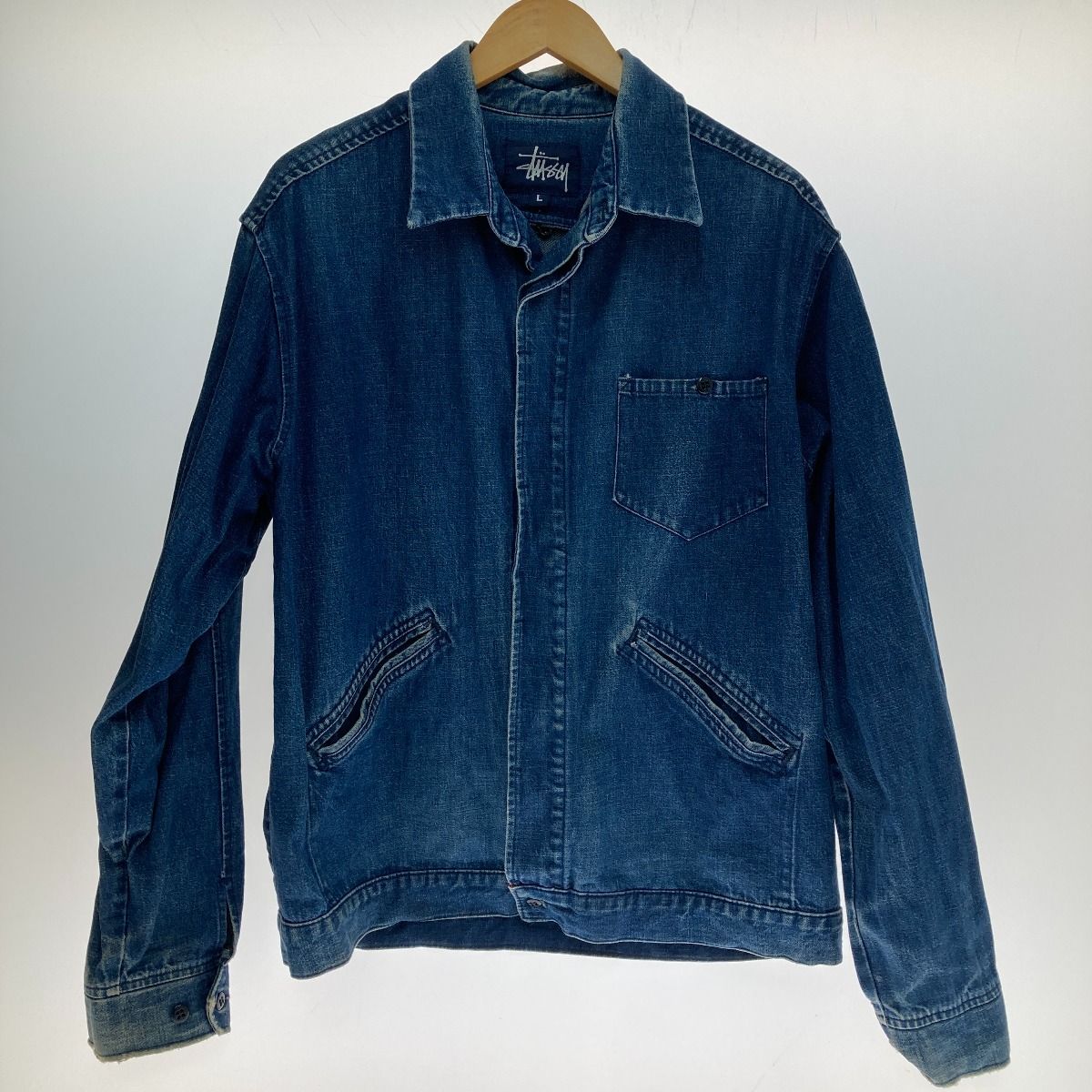 stussy デニムジャケット サイズL □□stussy ステューシー デニム
