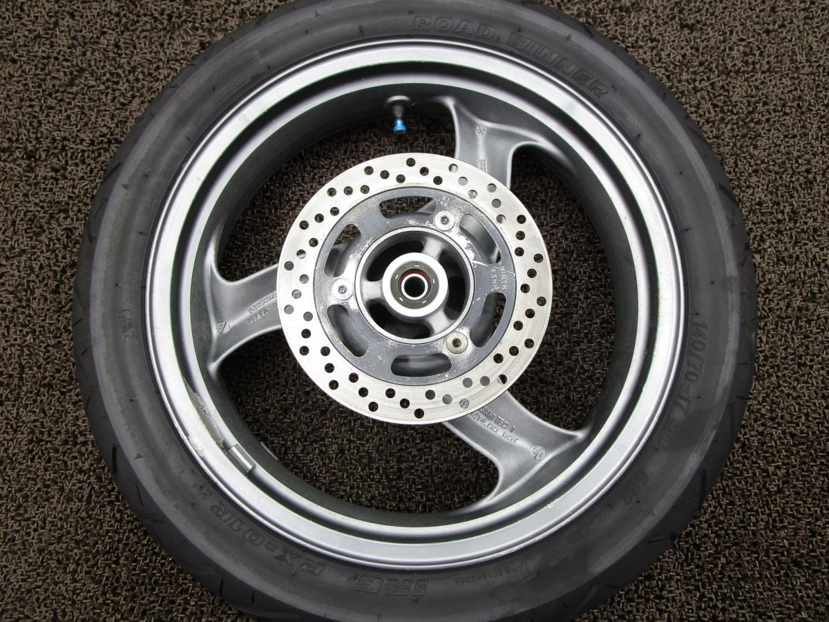 バリオス リアホイール ディスク □A76 ZR250A カワサキ ZX250CE BALIUS キャブ車