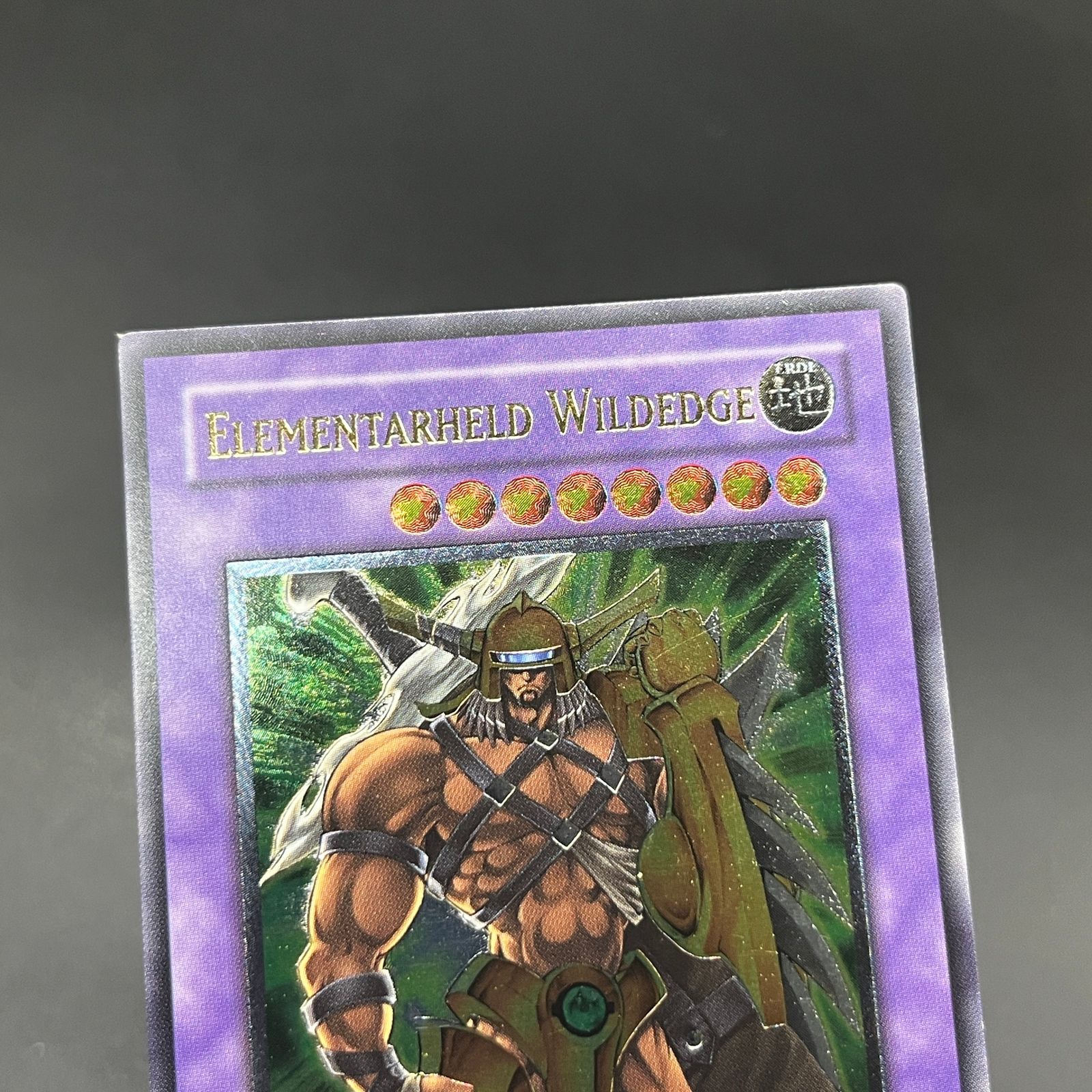 遊戯王　E・HERO ワイルドジャギーマン　レリーフ　ドイツ語　EU 遊戯王 E・HERO ワイルドジャギーマン アルティメットレア