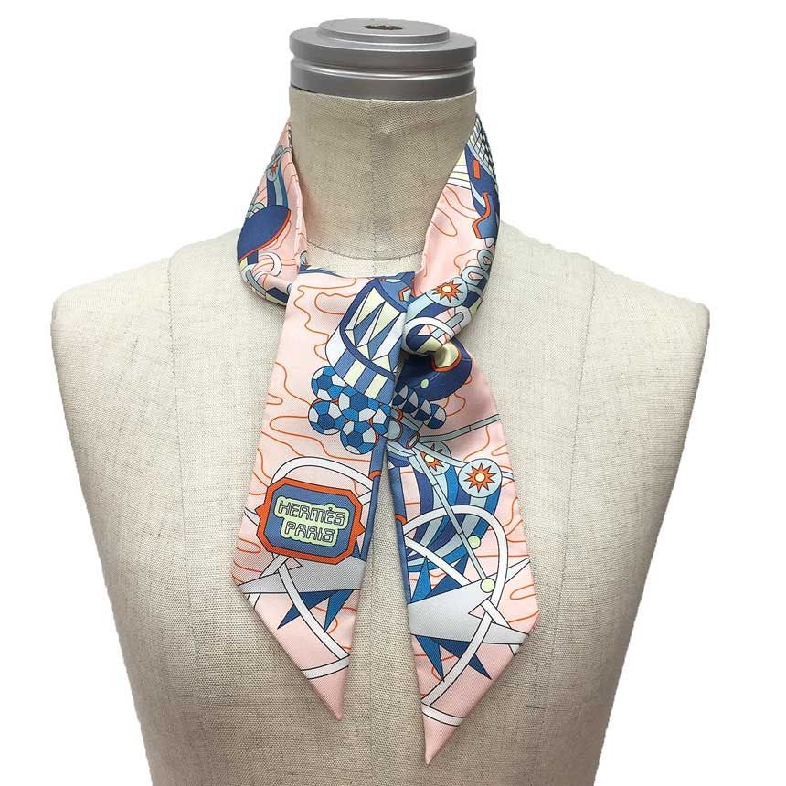 セール 新品 HERMES エルメス ツイリー Odyssey オデッセイ タイ