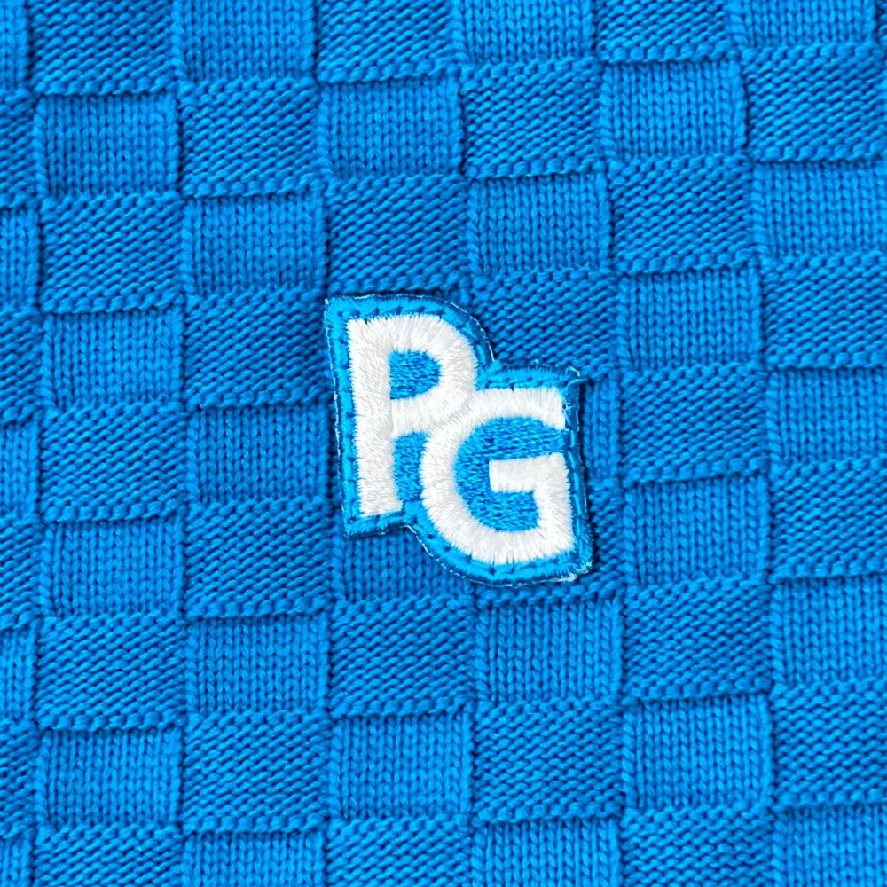 サイズ：0 PEARLY GATES パーリーゲイツ 2024年モデル ニットセーター  ブルー系 [240101380900] ゴルフウェア レディース ストスト サイズ：0 PEARLY GATES パーリーゲイツ 2024年モデル ニット