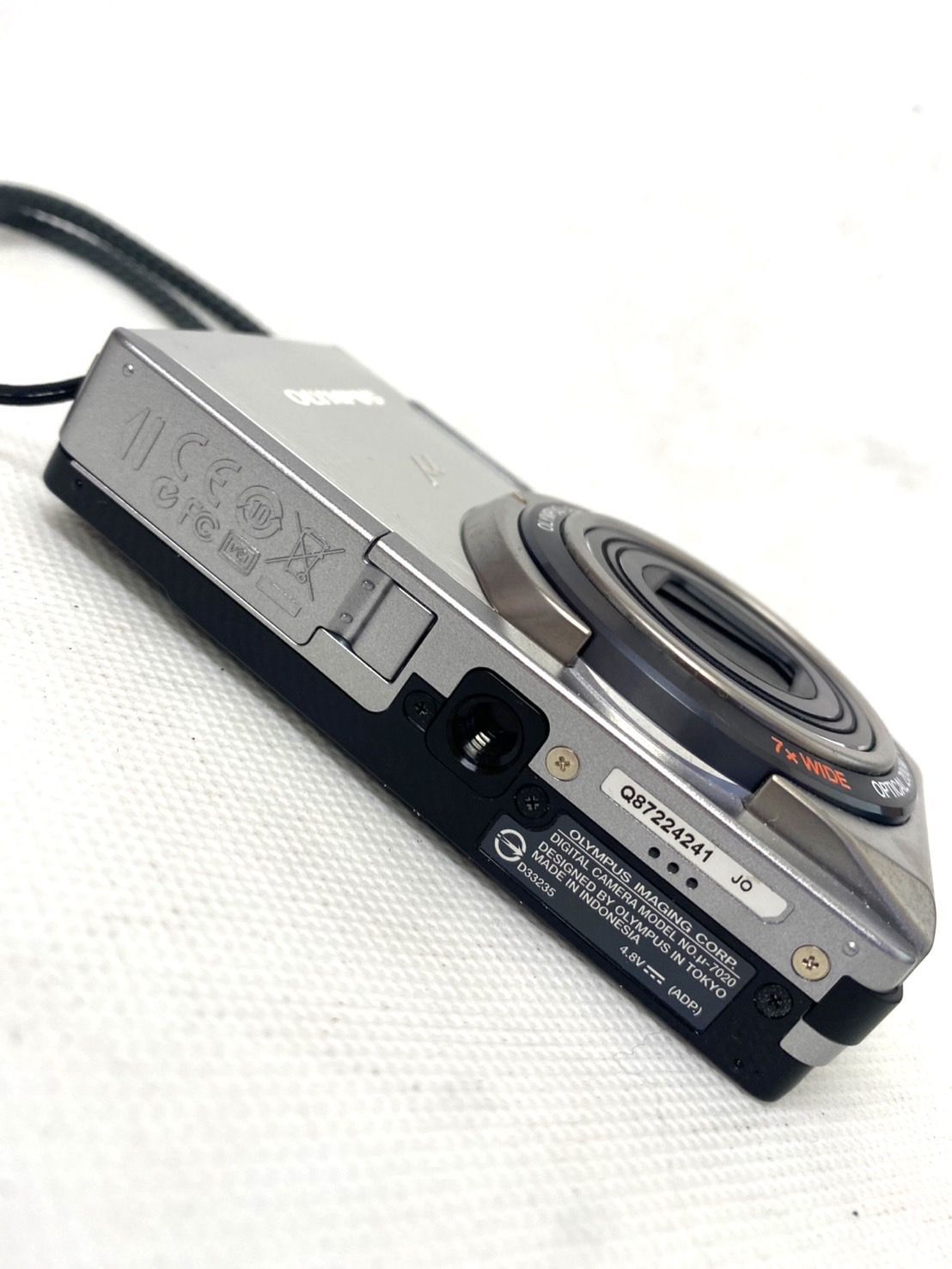 美品 OLYMPUS オリンパス μ-7020 コンパクトカメラ デジカメ