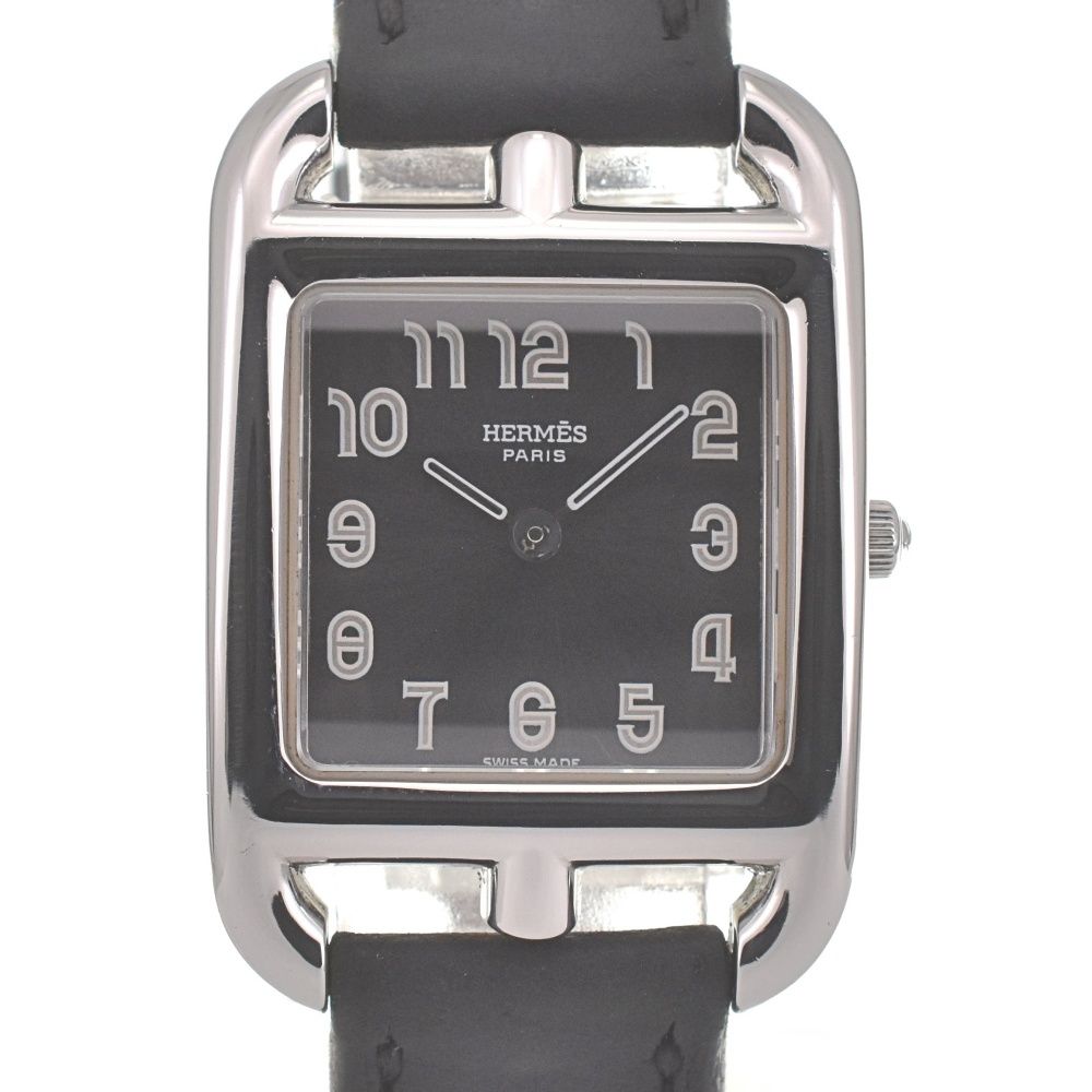 エルメス HERMES CC1.210 ケープコッド SS|レザー クォーツ レディース I 139827