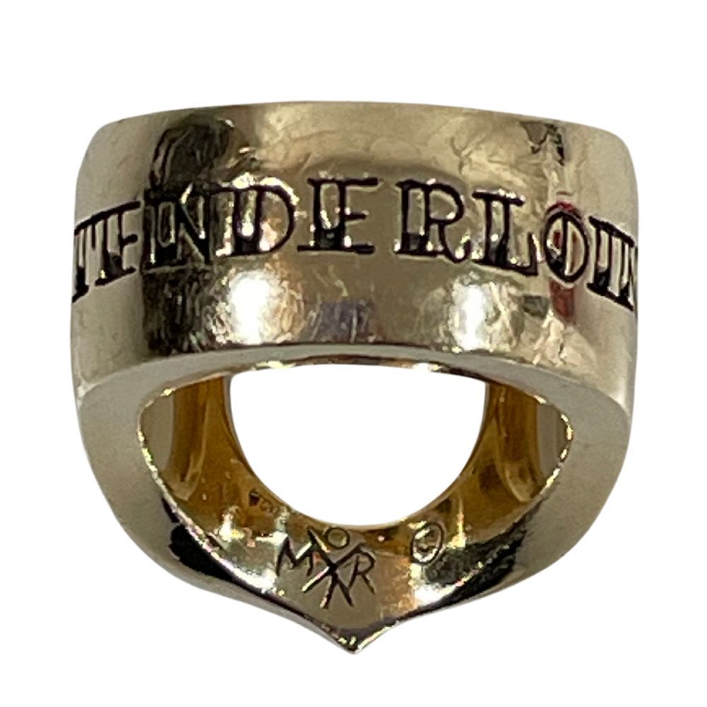 TENDERLOIN テンダーロイン 8K ダイヤ ホースシューリング ゴールド