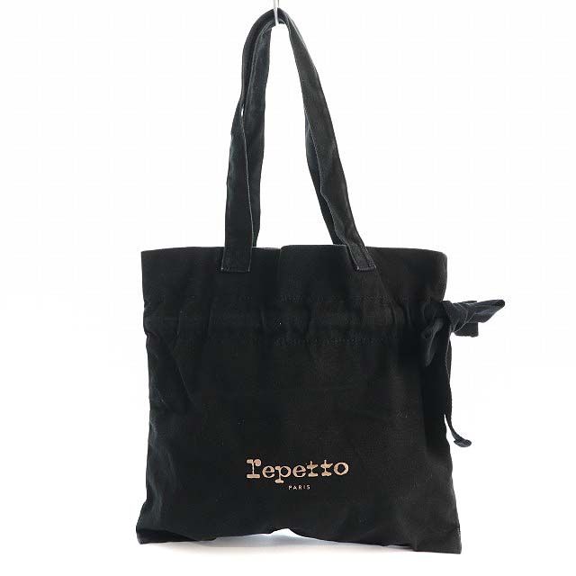 トートバッグ ブラック ☆ REPETTO repetto】トートバッグ - バレエ専門店CHERIE（シェリ）