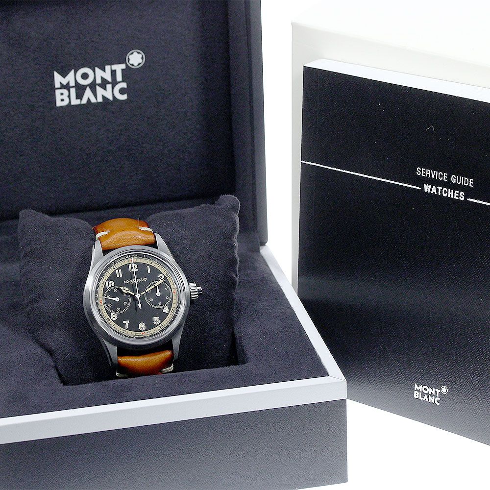 モンブラン MONTBLANC 125581 1858 モノプッシャークロノグラフ