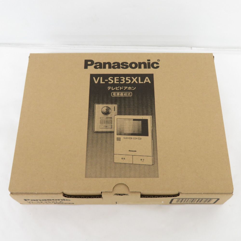 Panasonic パナソニック VL-SE35XLA テレビドアホン 2-2タイプ 約3.5型カラー液晶画面 電源直結式 (VL-SE35XLの後継品)  未使用品 - メルカリ