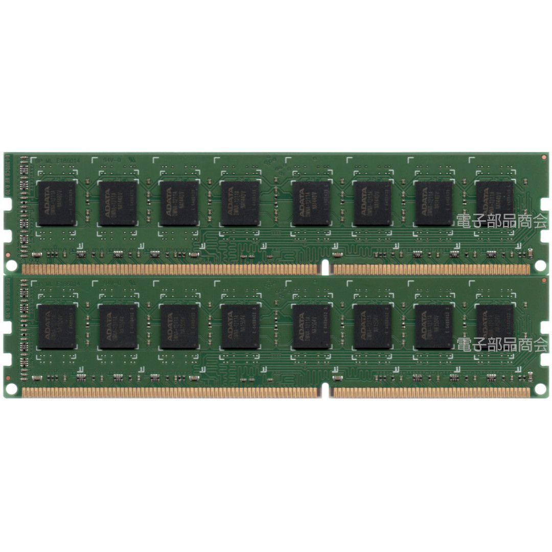 DDR3 8GB x 2枚 合計16GB デスクPC用】＜動作確認済品＞ADATA 低電圧メモリ 1.35V DDR3L-1600  (PC3L-12800U) の2枚組【中古】 - メルカリ