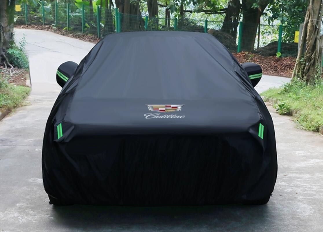 キャデラック ATS CT5 CT6 CTS DTS SRX STS XLR XT4 XT5 XT6 XTS ボディカバー キャデラック自動車 日よけ 防水 防塵 防風 カーカバー ブラック