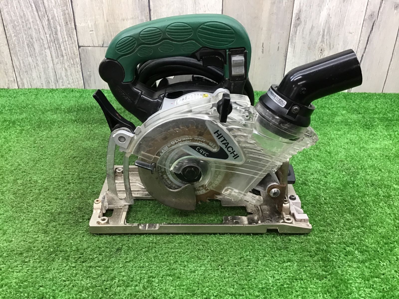 送料無料 動作品 □ハイコーキ HIKOKI 旧 日立工機 集じん丸のこ C4YC□アクトツール富山店□D