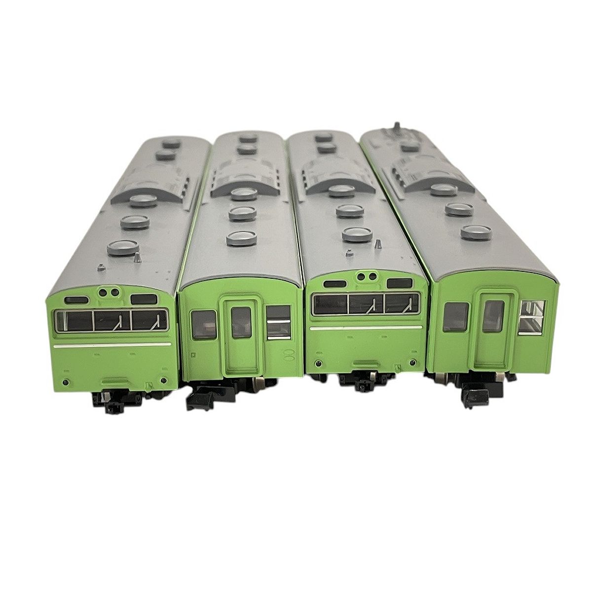 本物の KATO カトー 10-364 103系 一般形 カナリア 4両セット 鉄道模型 通勤形電車
