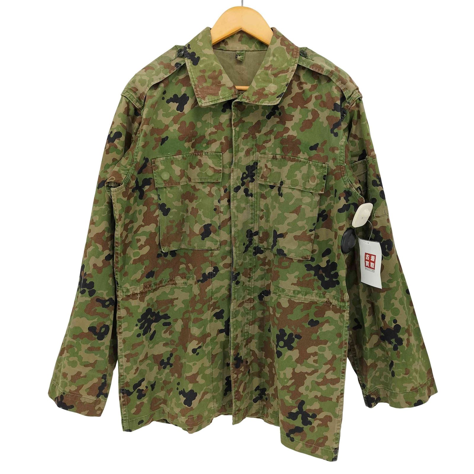 ユーズドフルギ USED古着 日本軍 陸上自衛隊  空挺迷彩服 2型 メンズ 表記無 