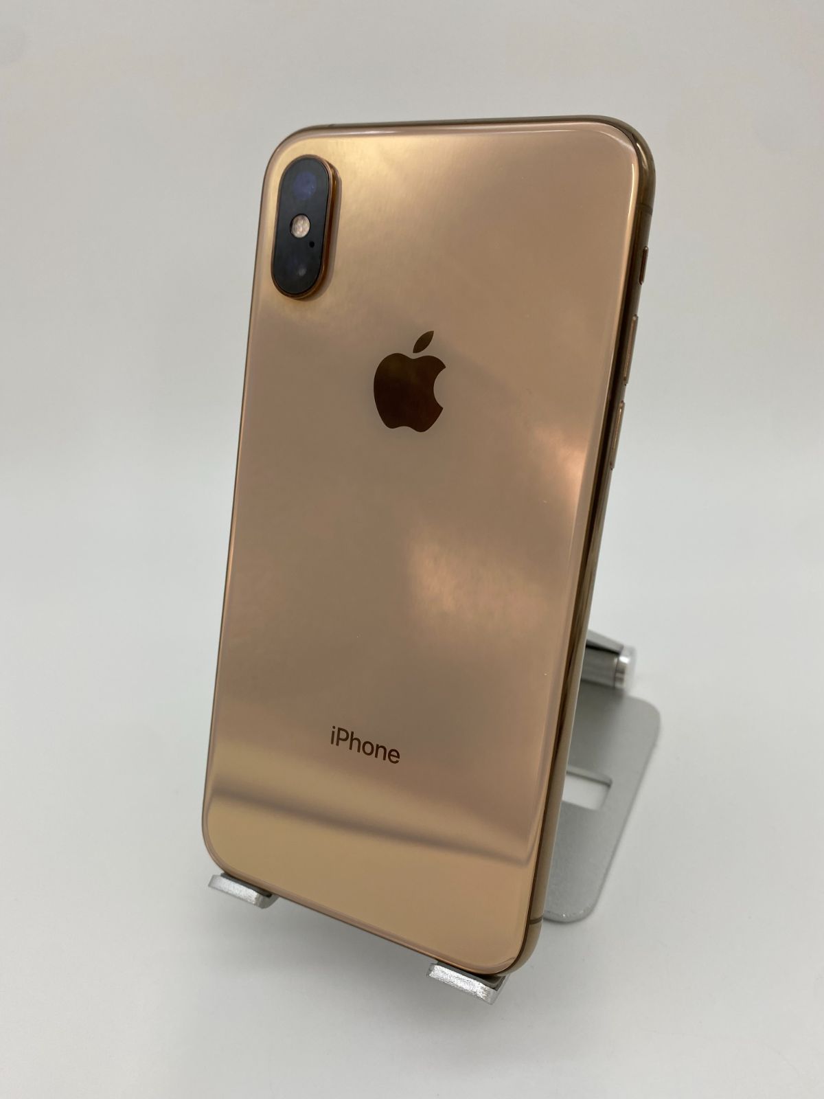 アニメショート iPhoneXS 64GB ゴールド/新品バッテリー100