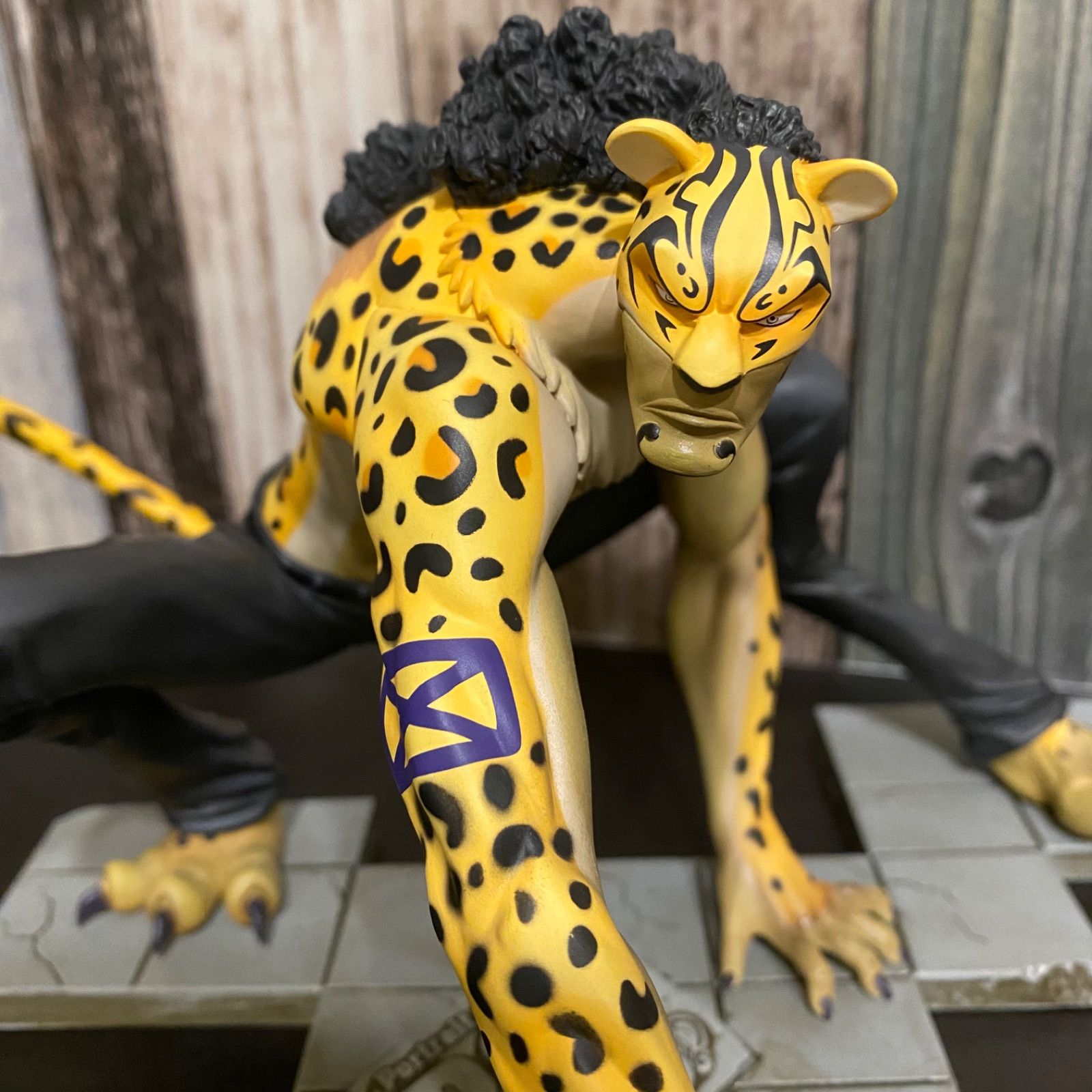MegaHouse - P.O.P ワンピース &quot;MAS&quot; ロブ・ルッチ Ver.豹【紙絵武身】 Amazon | [FIG]Portrait.Of.Pirates P.O.P MAS ロブ・ルッチ Ver