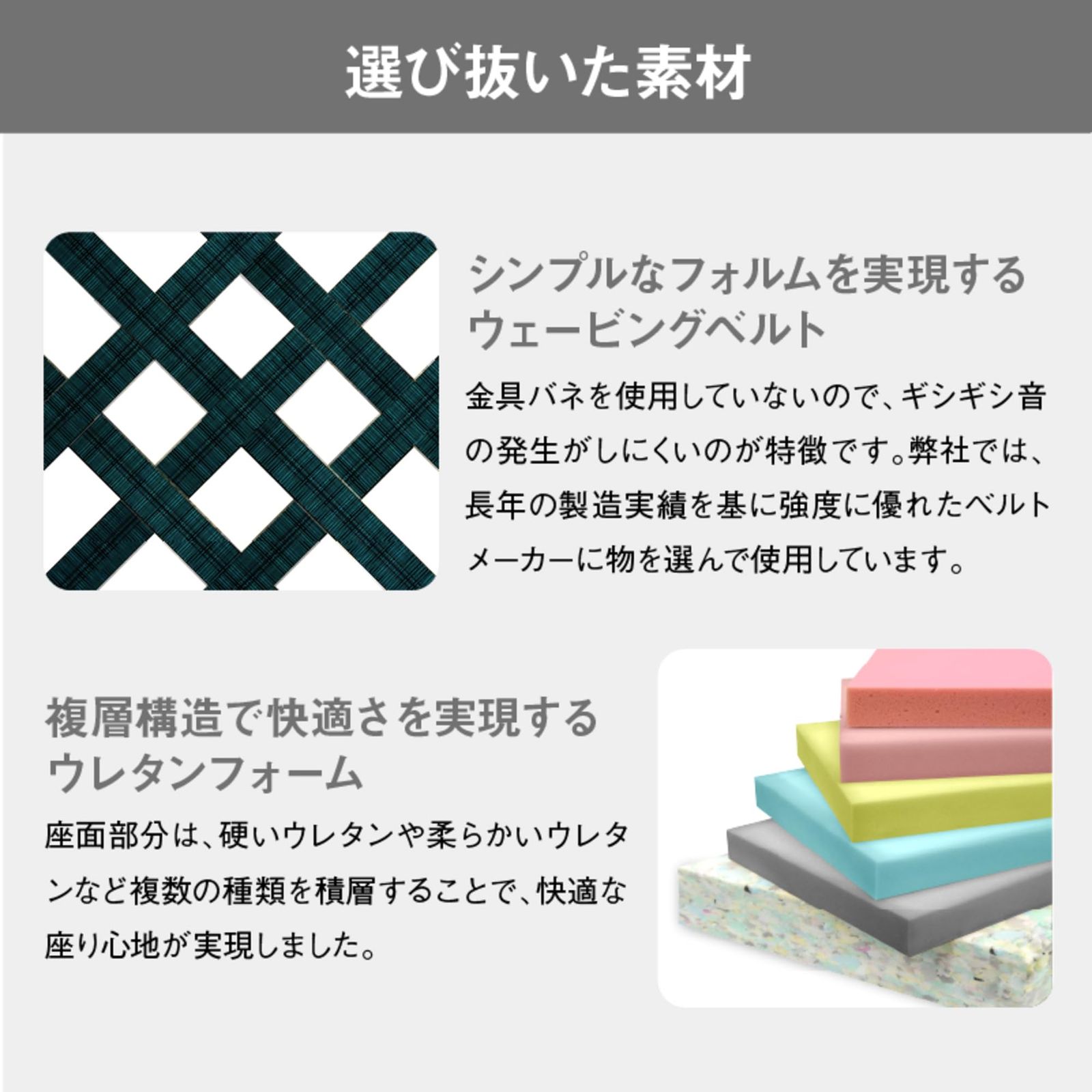 3人掛け グレー