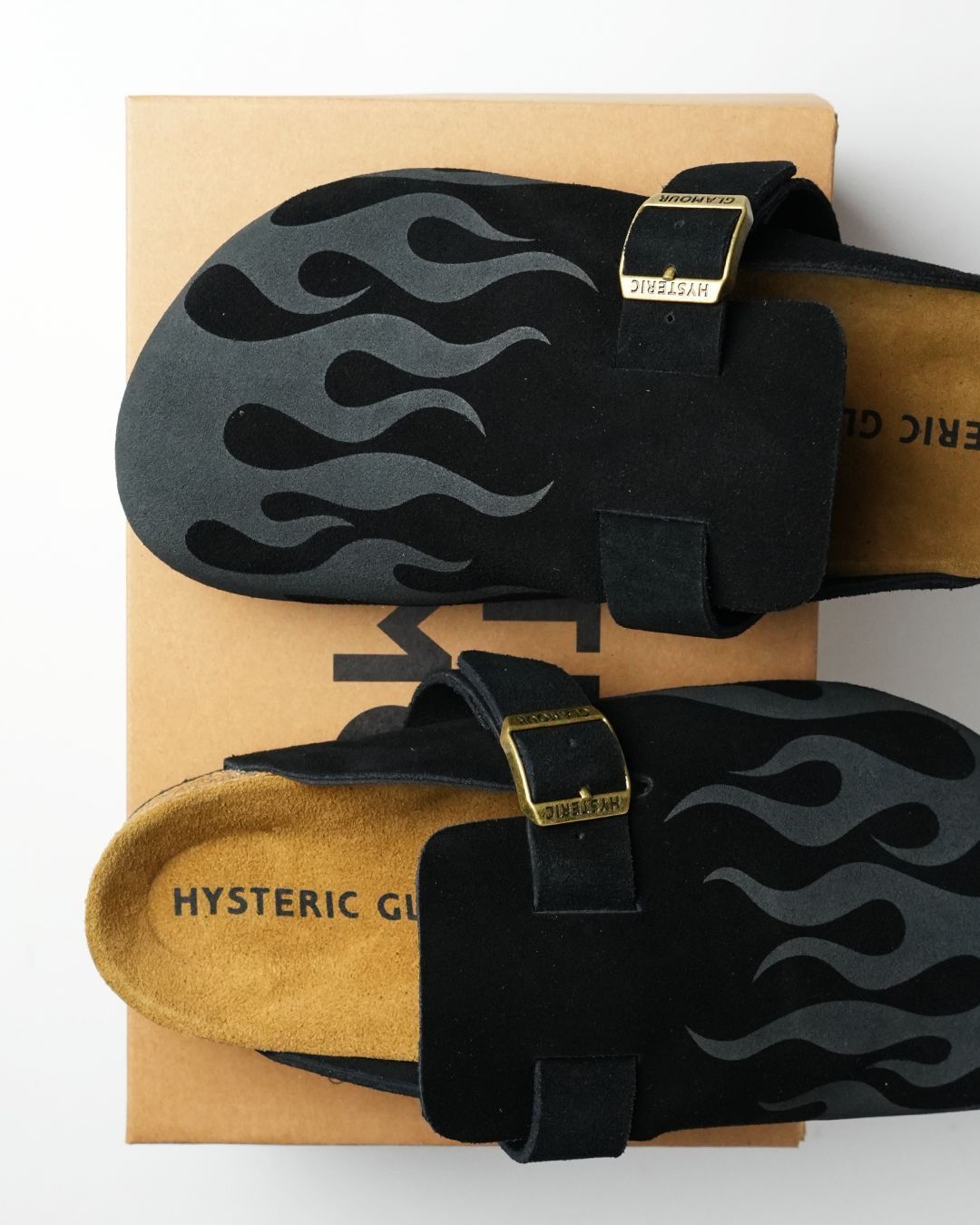 HYSTERIC GLAMOUR ヒステリックグラマー FIRE PATTERN サンダル