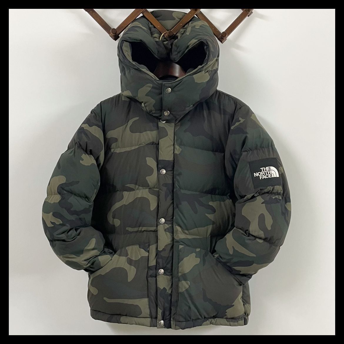 THE NORTH FACE ノースフェイス キャンプシエラ ダウン 迷彩 美品