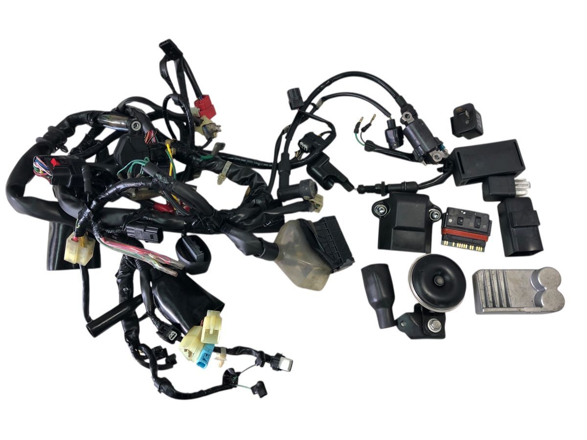 HONDA GROM グロム JC92 メインハーネス 電装セット ECU レギュレーター リレー など 組み換え ＯＨにも 2776-M6870