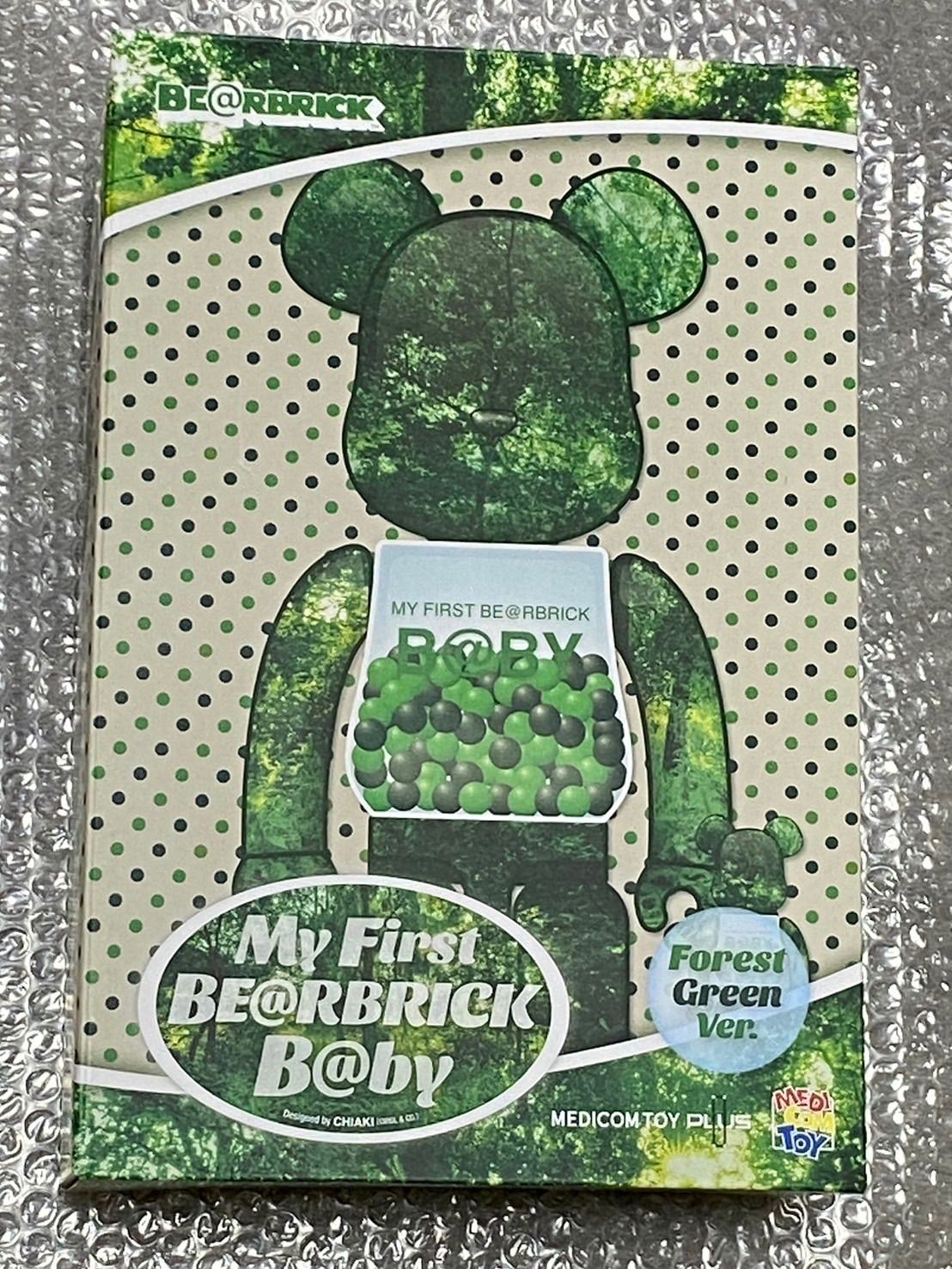 BE@RBRICK - マイ ファースト ベアブリック フォレスト グリーン 100％ & 400％ MY FIRST BE@RBRICK B@BY FOREST GREEN Ver. 100％ & 400％ マイ