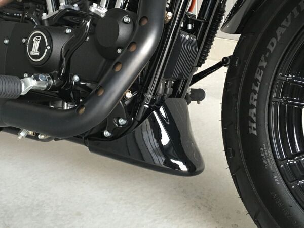 ハーレー　純正　スポーツスター　フロントスポイラー　アンダーカウル　チンスポ スポーツスター アンダーカウル チンスポイラー /ハーレー/xl883