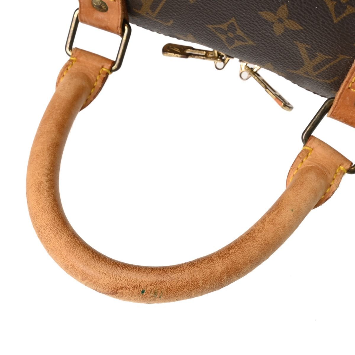 ルイヴィトン モノグラム キーポルバンドリエール 50 ブラウン