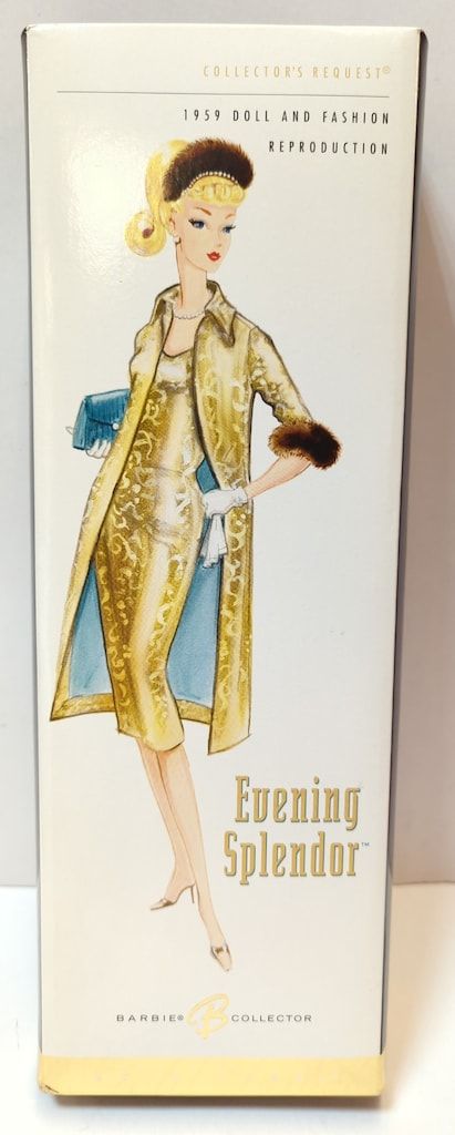 販売 マテル 復刻バービー ゴールドラベル イブニング・スプレンダー