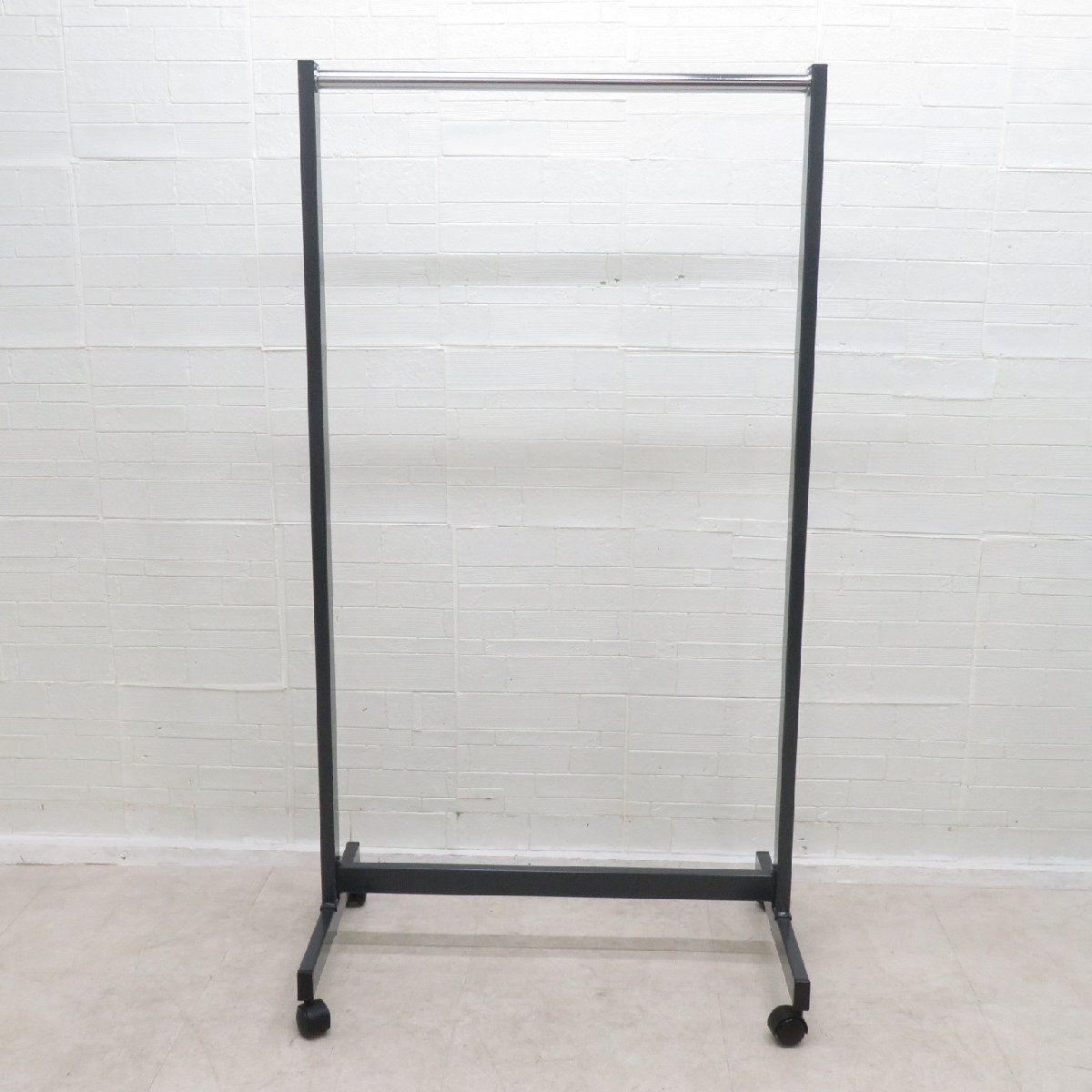 KOKUYO コクヨ ハンガーラック CHH-10 ブラック コートハンガー シンプル 洋服掛け 更衣室 着替え キャスター EG18117 オフィス家具