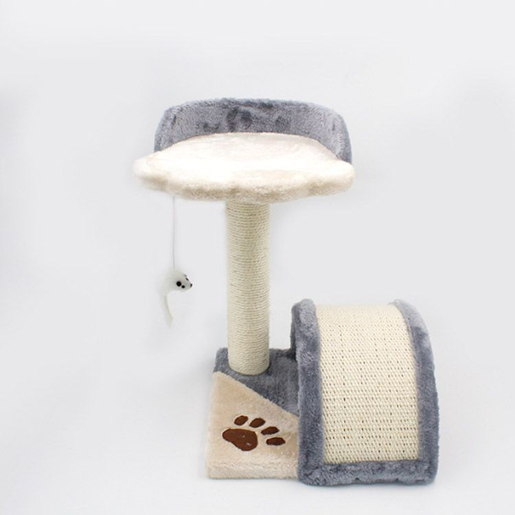 【据え置き型】キャットタワー 猫タワー 爪とぎ 爪とぎポール ペット シンプル 新品未使用キャットタワー 猫タワー 猫 爪とぎ ポール ミニ