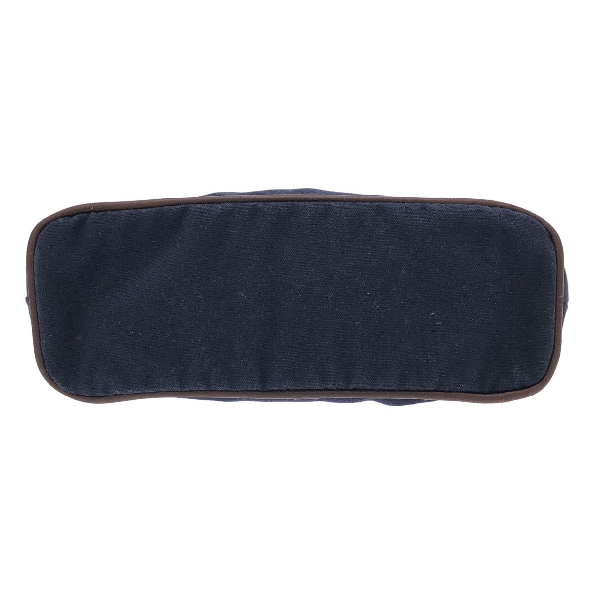 エルメス ボリードポーチ ネイビー 美品 極美品☆HERMES エルメス ボリードポーチPM Hロゴ刺繍 ポーチ