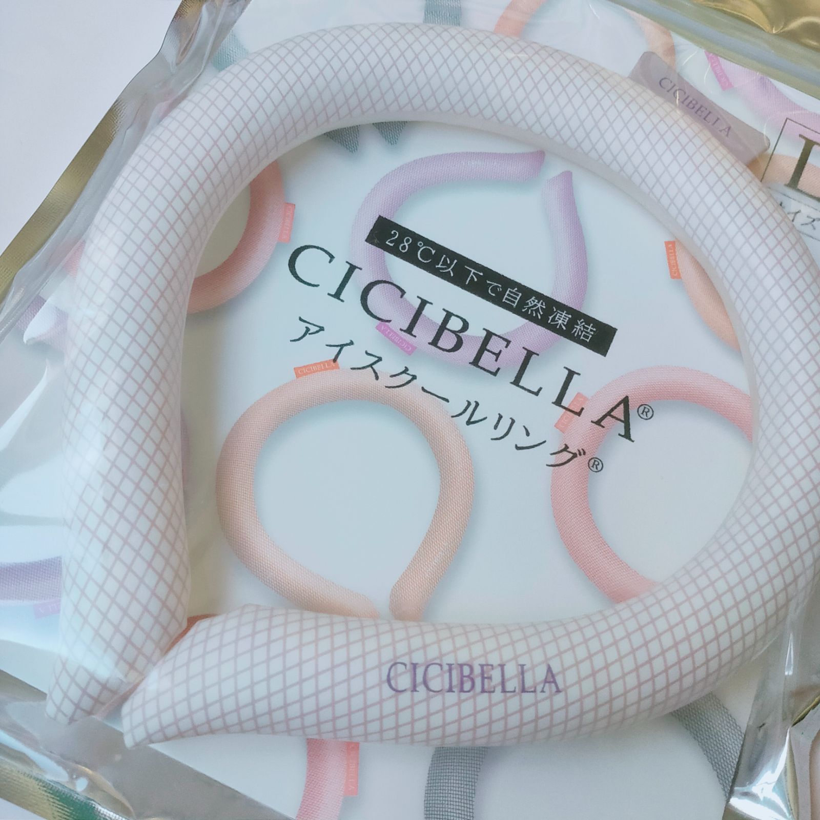 新品未使用】CICIBELLA アイスクールリング ネッククーラー Lサイズ