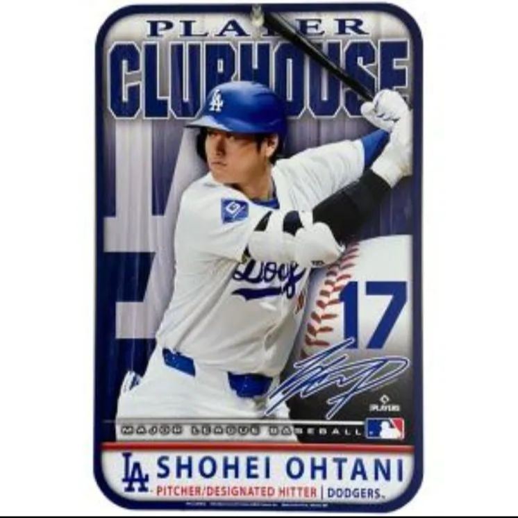 残り1枚‼ 大谷翔平選手 ドジャース MLB プラスチック製ボード