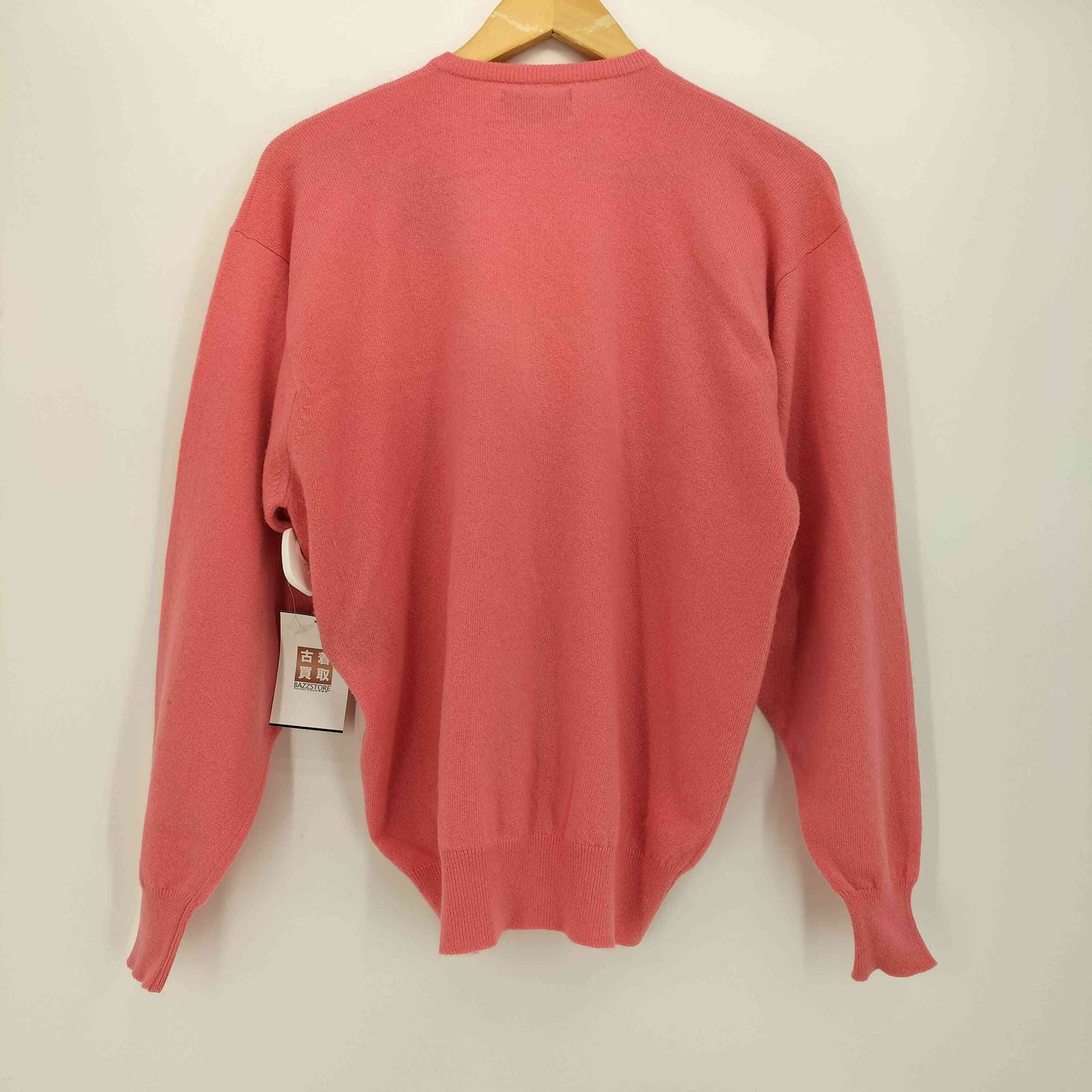 バランタイン BALLANTYNE 70-80S 旧タグ カシミヤ 花 刺繍