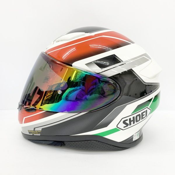 SHOEI Z-7 MYSTIFY TC-4 フルフェイスヘルメット ミラーシールド ピン