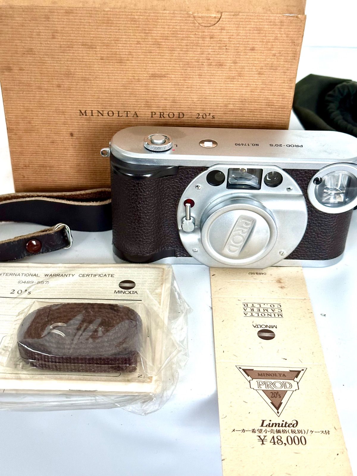 MINOLTA PROD20 s フィルムカメラ 動作未 コニカミノルタ クラッシック レトロカメラ