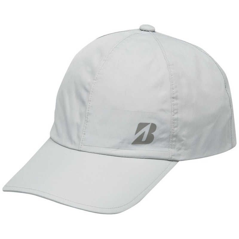 【 新品 未開封 】   ブリヂストン レインキャップ [メンズ/フリーサイズ：約58cm] シルバーグレー CPG24V 未使用 送料無料