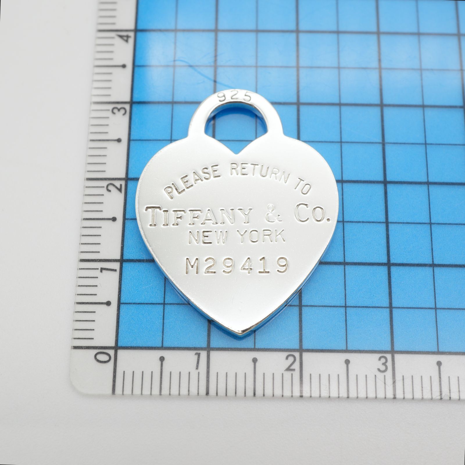 極美品 ティファニー リターントゥ ハート ペンダントトップ/25