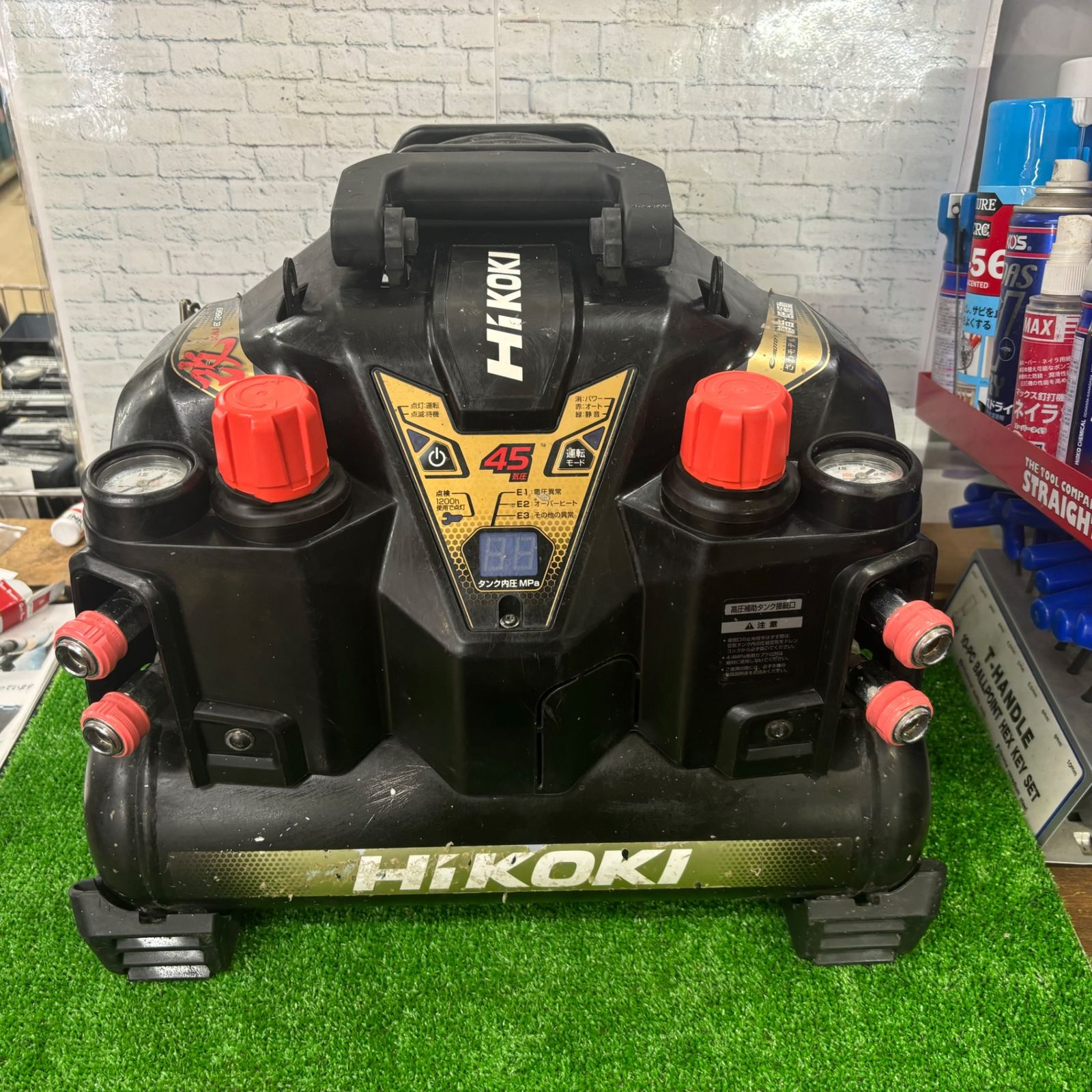 ☆ハイコーキ(HIKOKI ※旧:日立工機) 高圧専用エアコンプレッサー EC1245H3(CS)【町田店】 - メルカリ