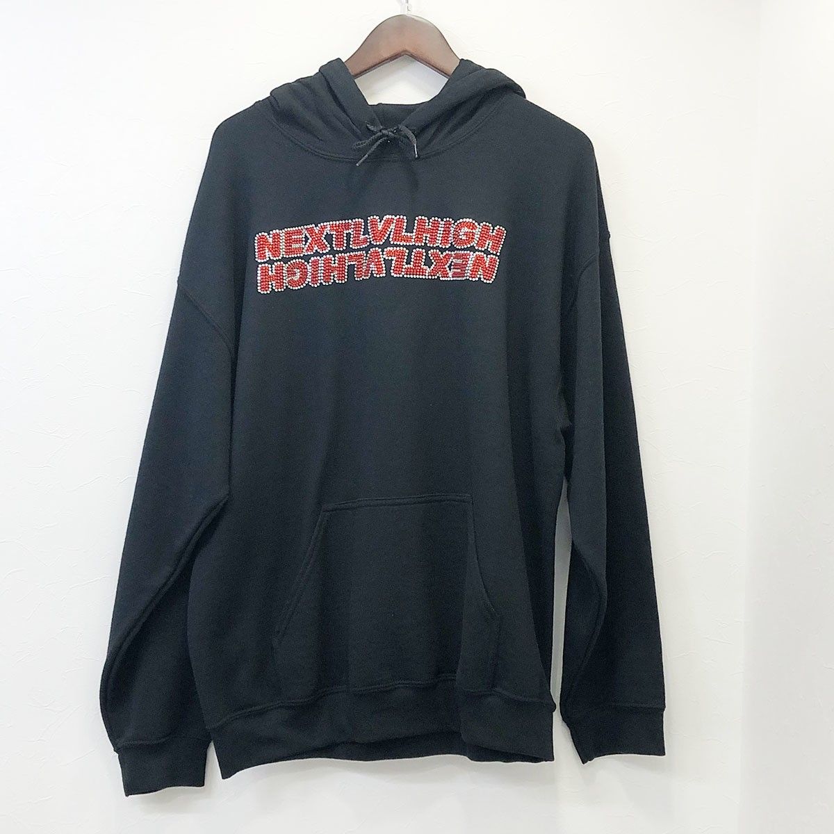 EV BRAVADO 18SS NEXT LV HIGH RHINESTONE HOODIE - メルカリ