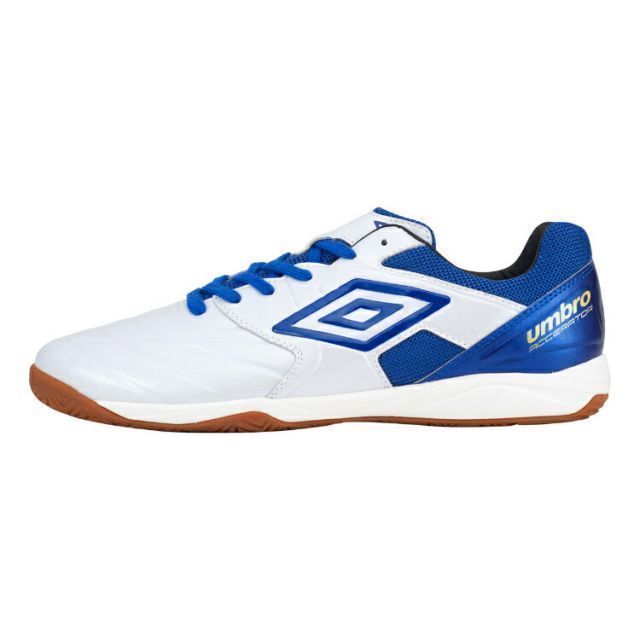 umbro アンブロ アクセレイターサラ WIDE IN Ｓ．ＷＨＩＴＥ／ＮＡＶＹ／ＮＡＶＹ 25 UF2VJB02WN WN | スポーツ スポーツ用品 運動 服 衣類 ウエア 小物 靴 くつ シューズ ブランド 反発性 クッション性 牛皮 ターフコート サ