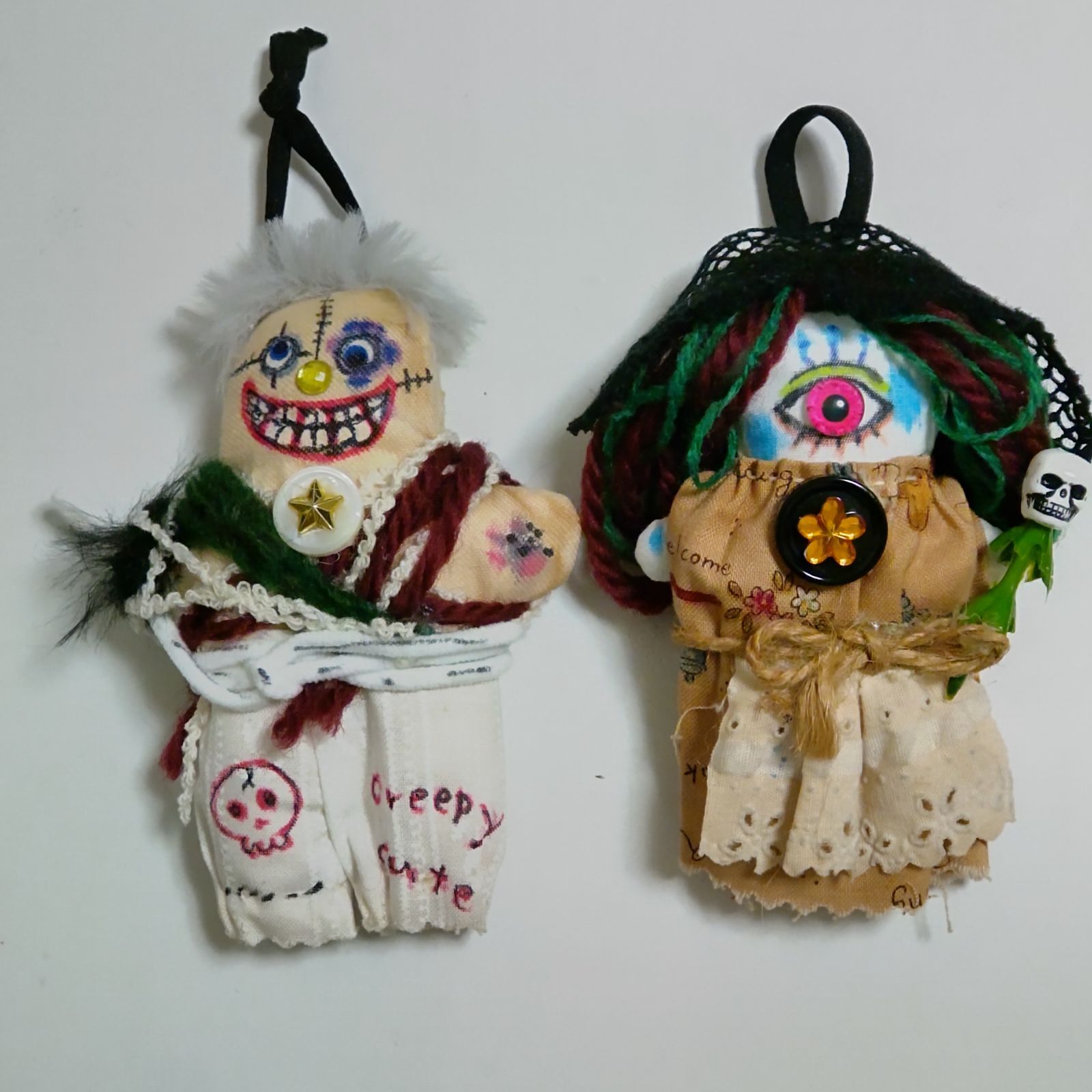 きもかわ ホラーなドール セット 怖いお人形 一つ目 ヒトツメ 1つ目玉