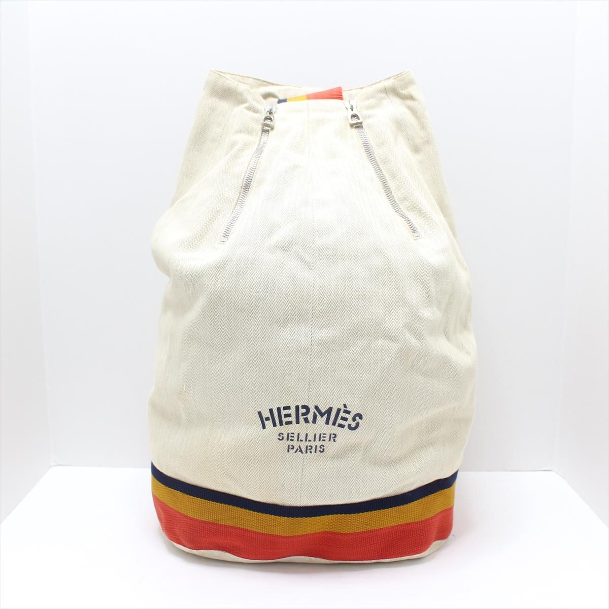 HERMES(エルメス) ワンショルダーバッグ キャバリエ アイボリー×レッド ...