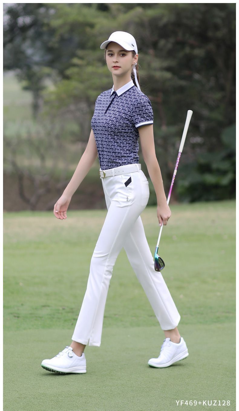 ゴルフパンツレディースゴルフウェア速乾美脚脚長吸汗スポーツパンツスポーツパンツゴルフズボンゴルフパンツストレッチ女性用