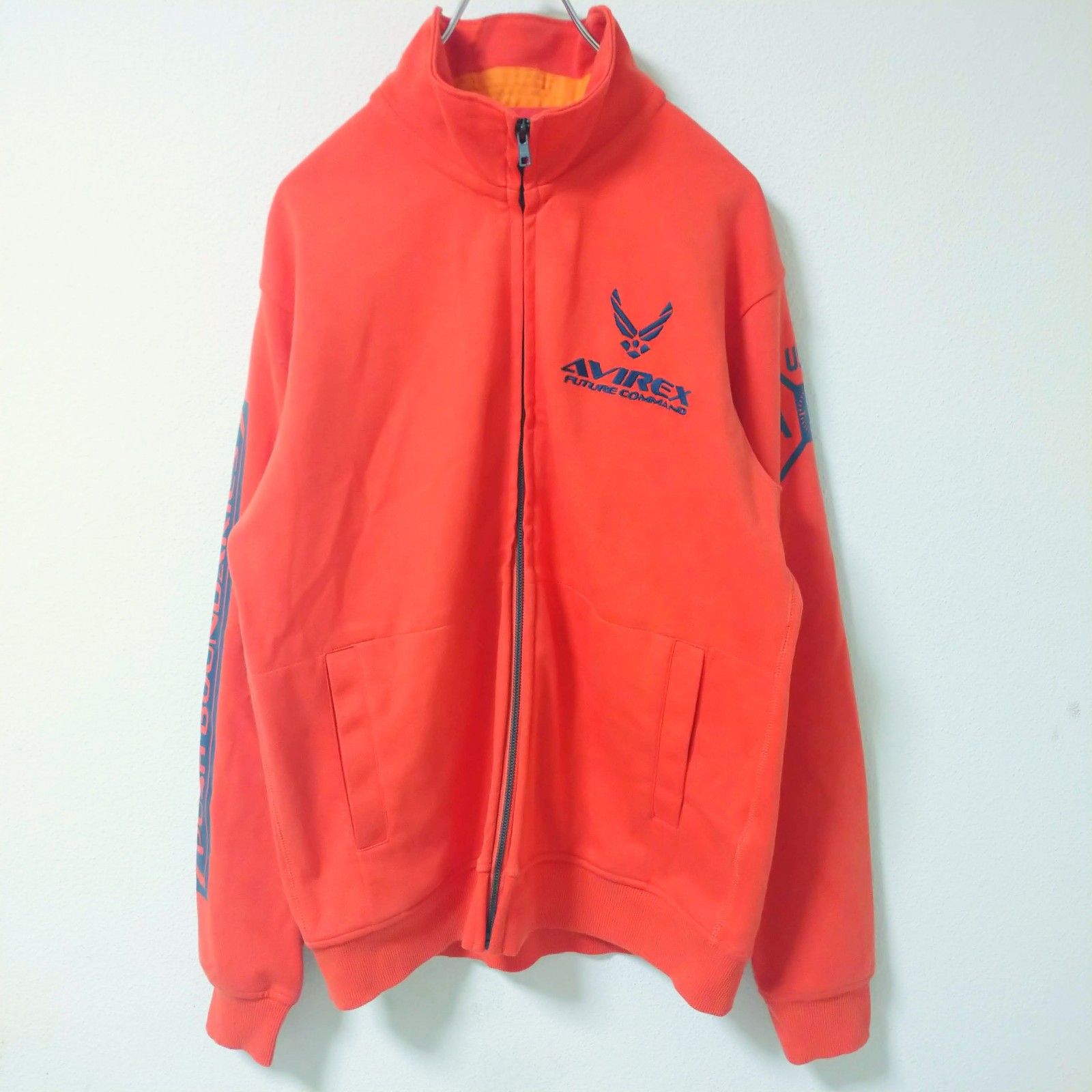 AVIREX】アヴィレックス パーカー フルジップパーカー 長袖 アウター L  