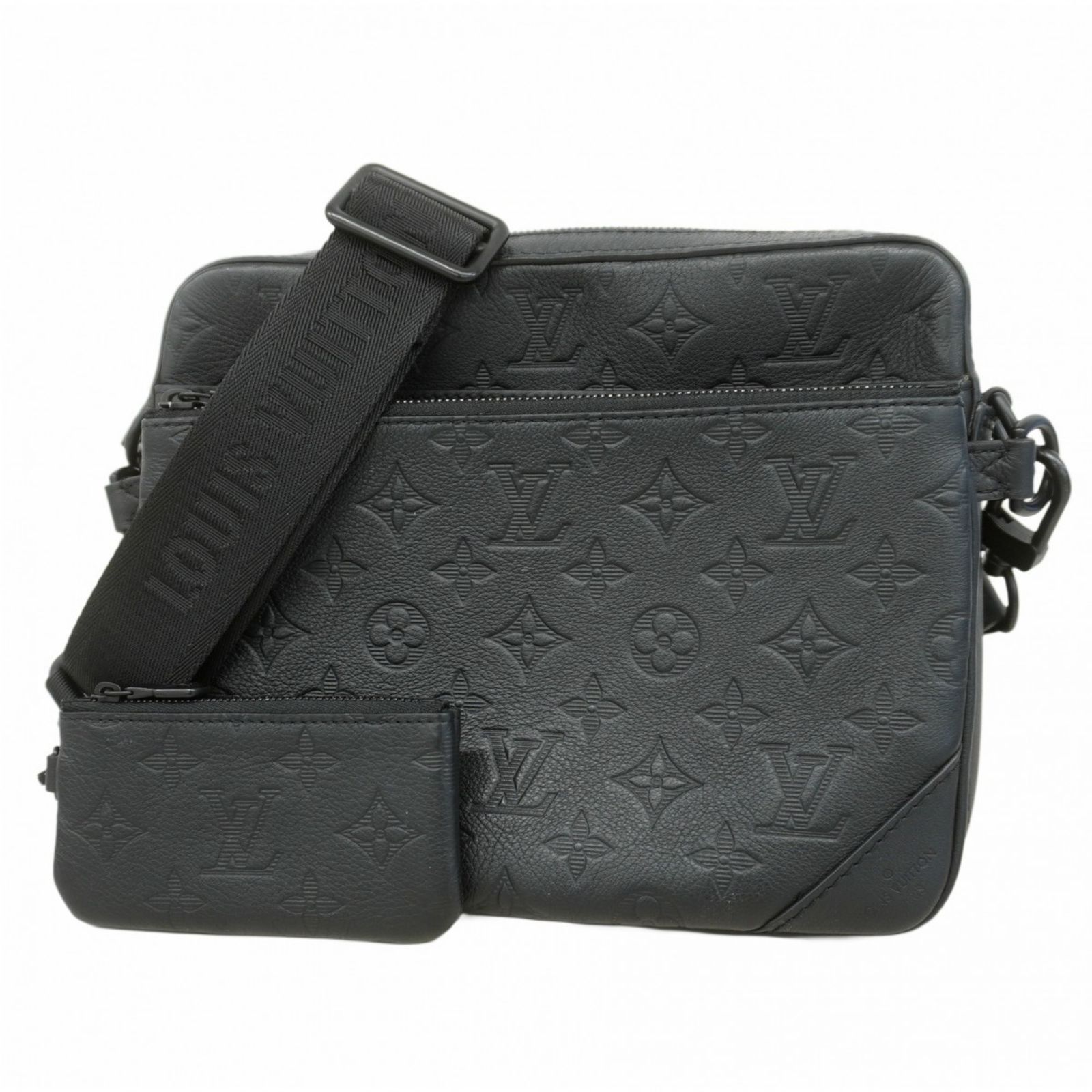 ルイ ヴィトン Louis Vuitton ルイ ヴィトン ショルダーバッグ モノグラム シャドウ トリオ M46602 ノワールメンズ