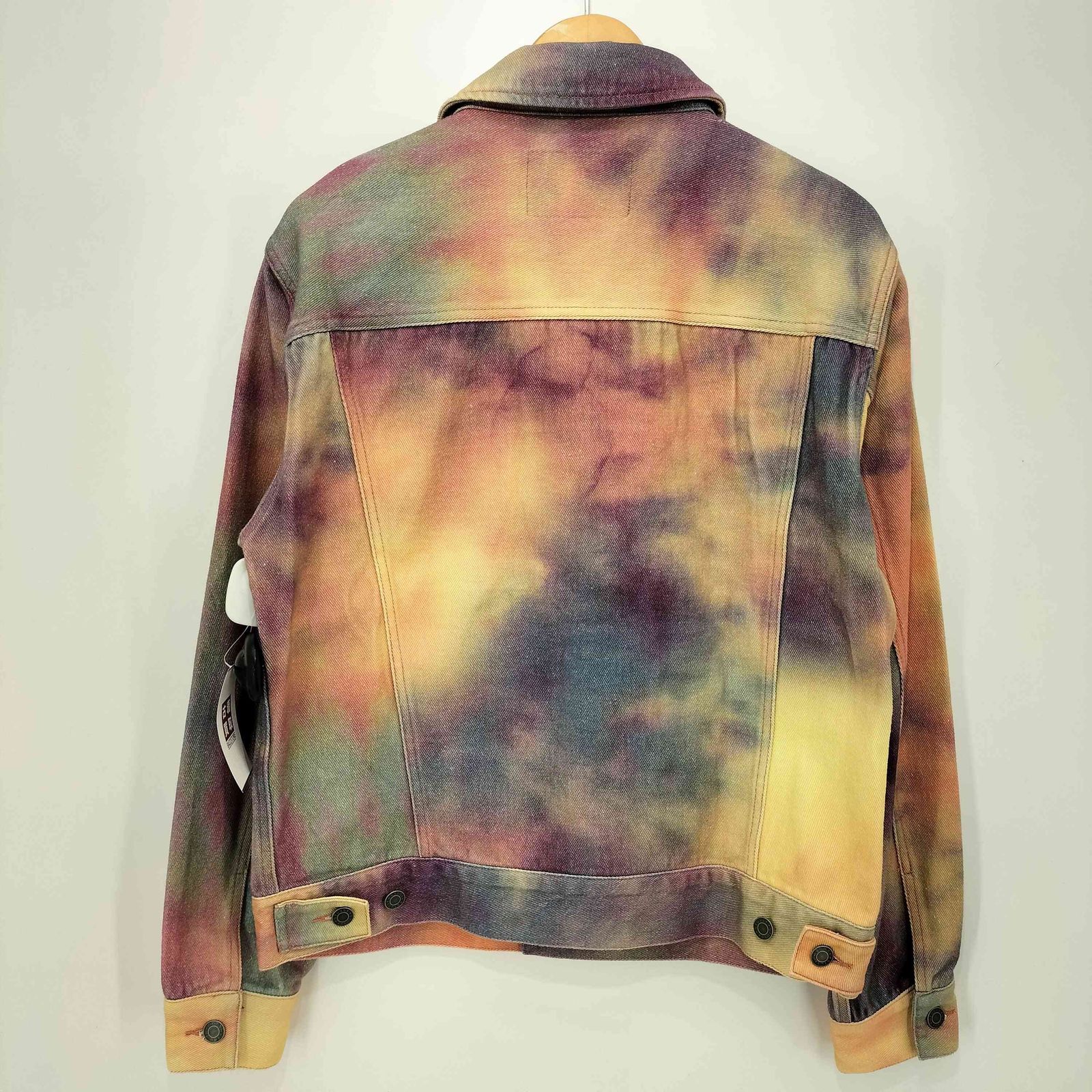STUSSY タイダイ染めデニムジャケット Mサイズ STUSSY - 【極美品】ステューシー stussy タイダイ染め デニム