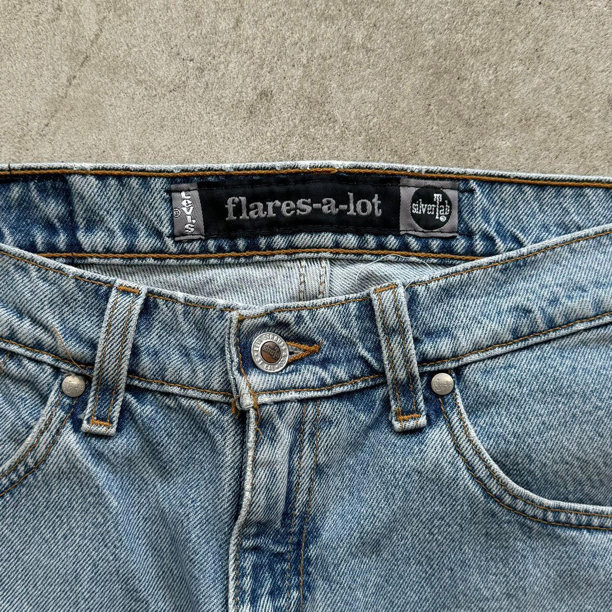 珍品】90s リーバイス シルバータブ silver tab フレアパンツ flares-a