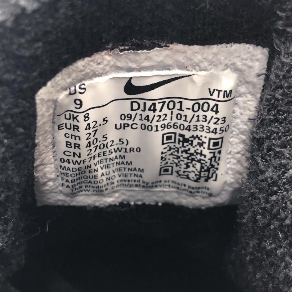  NIKE AIR MAX Black and University Red サイズ27 cm DJ 4701-004 ナイキ エアマックス スコーピオン ブラック＆ユニバーシティレッド 17 その他 靴